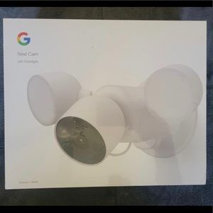 New Google Nest Cam With Floodlight wired outdoor